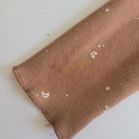 Quincy Mae Brown Moon & Star Print Dress + Bloomers - Picture 5 of 8